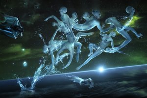 宇宙の液体の夢
