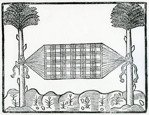 「インディーズの一般史」1547年のハンモック 作： Christopher Columbus