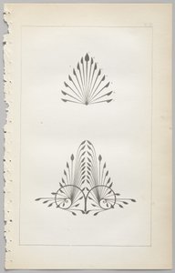 装飾デザインの芸術：付録付き、花が開く日の時間を示す、Day＆Son、ロンドン、1862年発行 作： Christopher Dresser