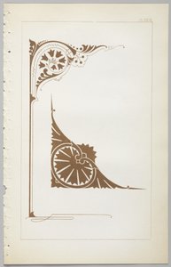 装飾デザインの芸術：付録付き、花が開く日の時間を示す、Day＆Son、ロンドン、1862年発行 作： Christopher Dresser