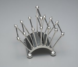 トーストラック、1881年頃（シルバープレート）