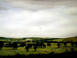 イギリスの風景 作： Christopher Richard Wynne Nevinson