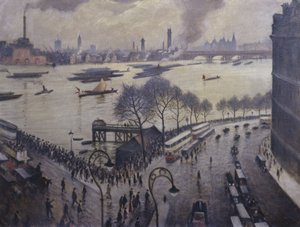 ブラックフライアーズブリッジ、ロンドン、1927年