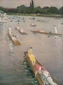 ヘンリーのレガッタ 作： Christopher Richard Wynne Nevinson