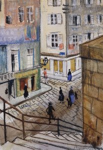 聖少し、 作： Christopher Richard Wynne Nevinson