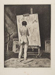目利き人』1922年刊（エッチング）