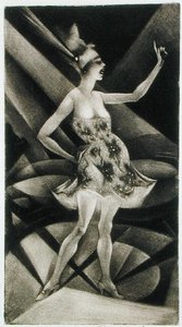 ルーフガーデン 作： Christopher Richard Wynne Nevinson