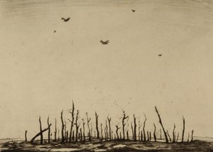 呪われた木 作： Christopher Richard Wynne Nevinson