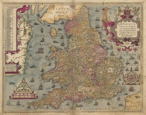 アングリア：イングランドとウェールズ。 1579