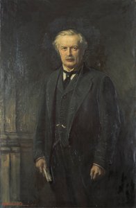 デビッド・ロイド・ジョージ 1863-1945、c1917。 作： Christopher Williams