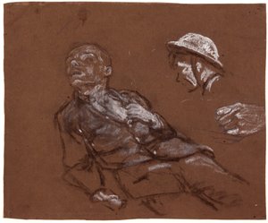 「マメッツ ウッド」の習作、1916 年頃。 作： Christopher Williams