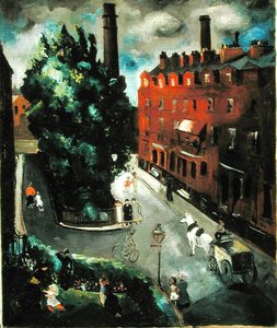 A チェルシー・スクエア 作： Christopher Wood