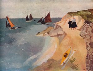 海景、トレブル、c1929、1938 作： Christopher Wood