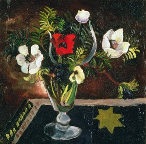 花の静物 作： Christopher Wood