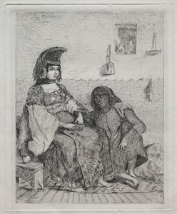 アルジェのユダヤ人女性 作： Chöying Dorjé, the Tenth Black Hat Karmapa (Tibetan