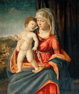 マドンナと子供 作： Cima da Conegliano