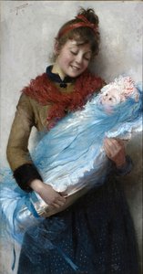 Primo amore 初恋、1889年。 作： Cipriano Cei