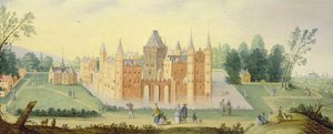 エグモンドの修道院とシャトー 作： Claes Jacobsz van der Heck