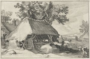 農場 田園風景（連載タイトル） 作： Claes Jansz. Visscher (II)