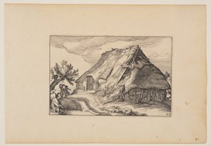 風景』より「納屋 作： Claes Jansz. Visscher