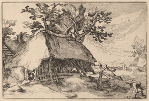 子供 作： Claes Jansz Visscher after Abraham Bloemaert after Boëtius Adams Bolswert