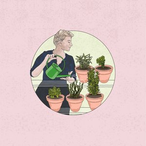 ハーブ・ガーデニング、2024年（デジタル） 作： Claire Huntley