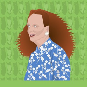 USヴォーグのクリエイティブ・ディレクター、グレース・コディントンの肖像 作： Claire Huntley