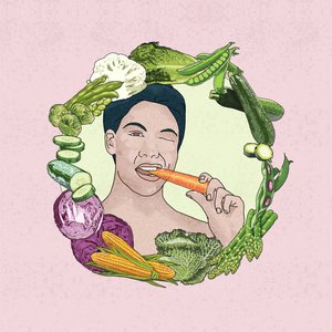 野菜摂取量、2024年（デジタル） 作： Claire Huntley