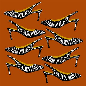 Zebra スリングバック 作： Claire Huntley
