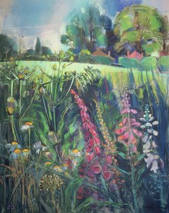 夏の畑 作： Claire Spencer