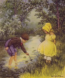 子供の詩の庭: 船はどこへ行く? (カラーリソ) 作： Clara Miller Burd