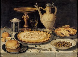 静物画 - 静物画 - クララ・ピーターズ（1594-1658）の絵画 作： Charlotte Evans