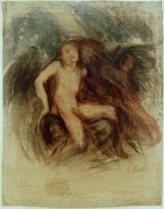 バルキリーと若い男 作： Clara Siewert