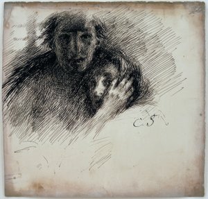 子供を守る母親 作： Clara Siewert