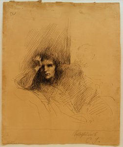 自画像 作： Clara Siewert