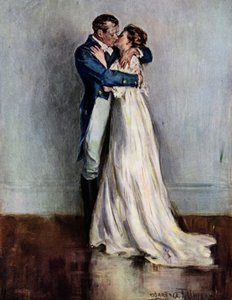 Ae Fond Kiss（カラーリトグラフ 作： Clarence F. Underwood