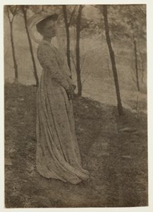 ジュリアホールマッキューン、c。 1897 作： Clarence H. White