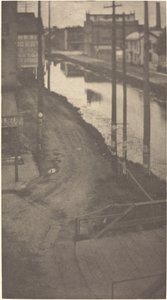 電信柱 作： Clarence H. White