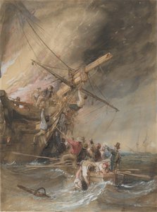 海での火災、1820-46。