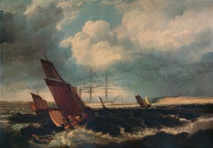 ノア、c1844からの護衛 作： Clarkson Stanfield