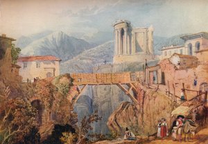 チボリ、1833 作： Clarkson Stanfield