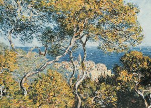 クロードモネ-ボルディゲーラ、1884年、シカゴ美術館、イリノイ 作： Claude Monet