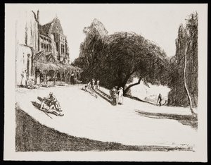 「英国の回復期」、1917 年 作： Claude Allin Shepperson