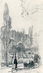 ケンジントンガーデンズ-ステージ1、c1920 作： Claude Allin Shepperson