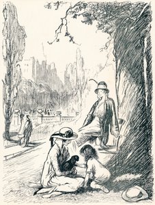 ケンジントンガーデンズ-ステージ6、c1920 作： Claude Allin Shepperson