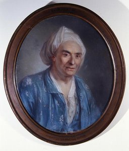 ドゥニ・ディドロ（1713-84）の肖像 1763年頃（油彩・キャンバス） 作： Claude Bornet