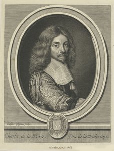 シャルルドラポルト、メイユレー公1602-1664、1690年頃。 作： Claude Duflos