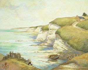ブルターニュの断崖;ブルターニュの断崖 作： Claude Emile Schuffenecker
