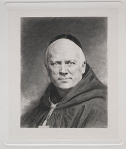 Dom Prosper Gueranger、Solesmes の修道院長 作： Claude Ferdinand Gaillard