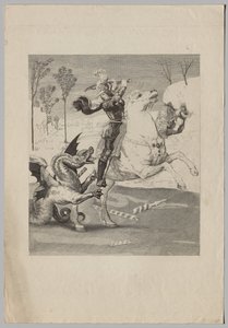 聖ジョージとドラゴン (3) 作： Claude Ferdinand Gaillard